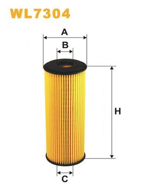 WIX FILTERS wl7304 -  Фильтр масляный двигателя
